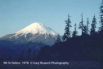 Mt. St. Helens before