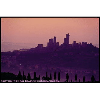 Hill town San Gimigmano