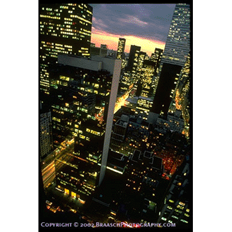 New York at night