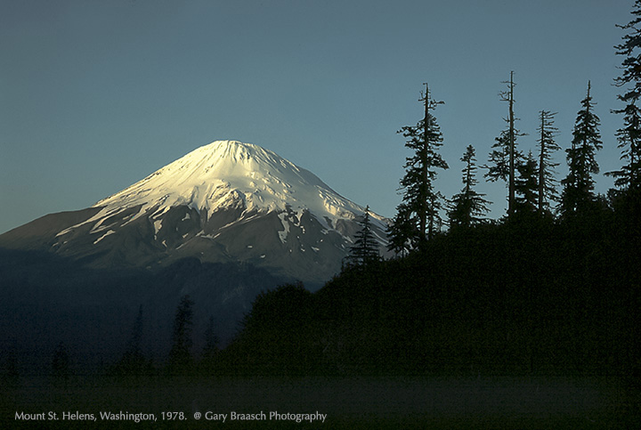Mt. St. Helens before