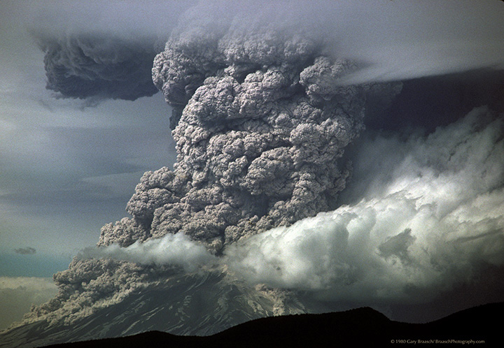 Mt. St. Helens eruption